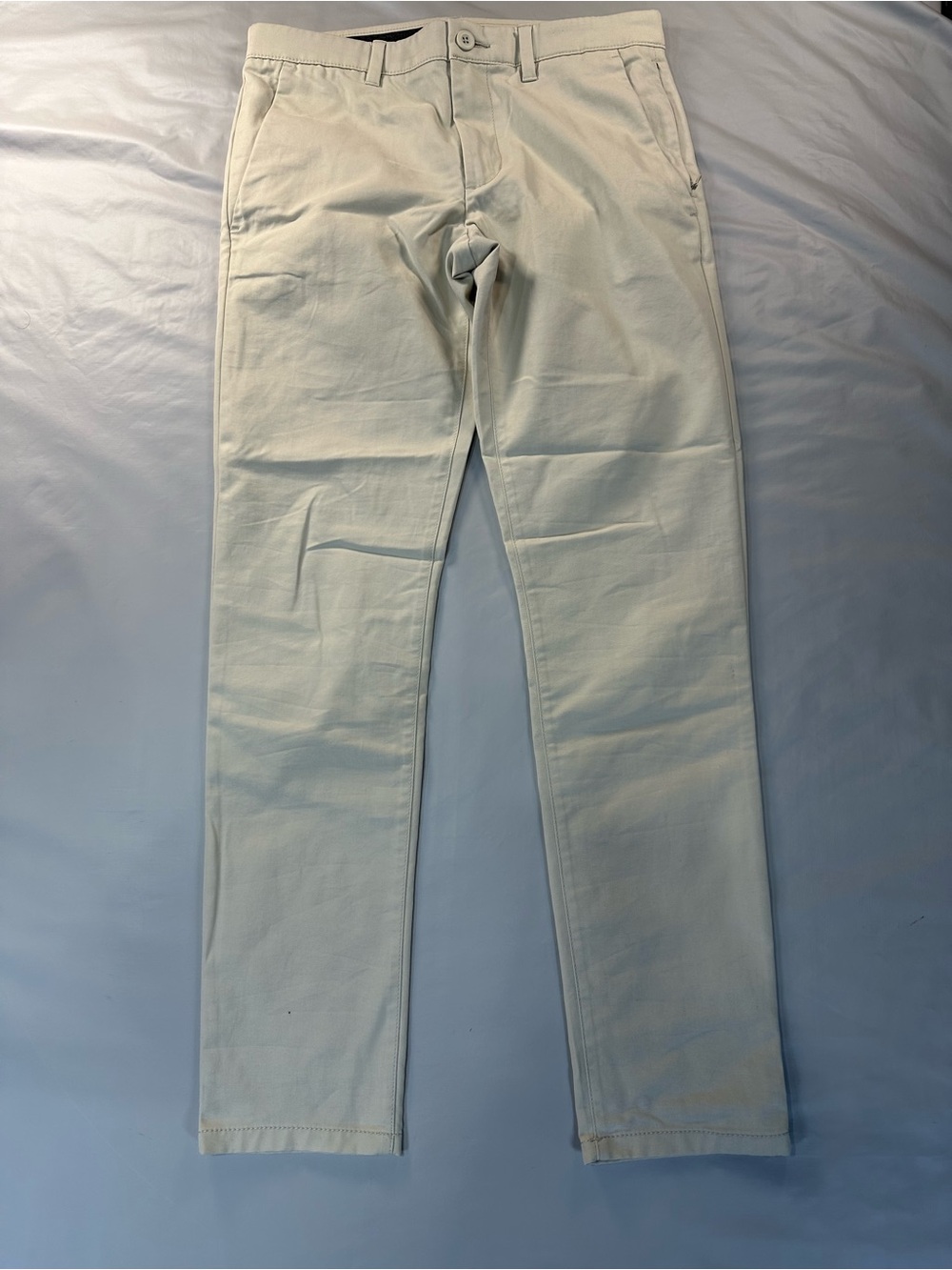 Apt. 9 Slim Chinos Pant in Cream 30x32